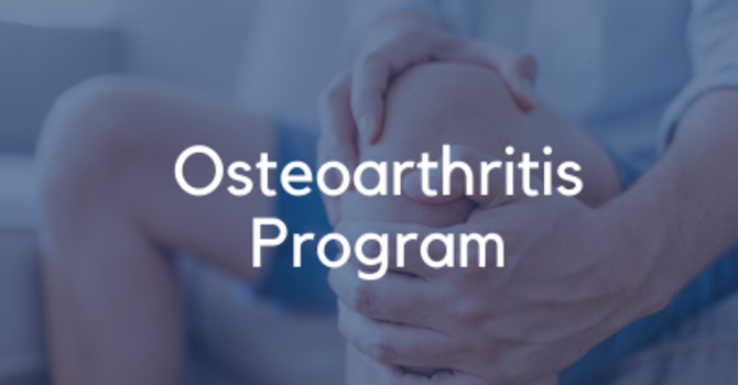 Osteoarthritis Program